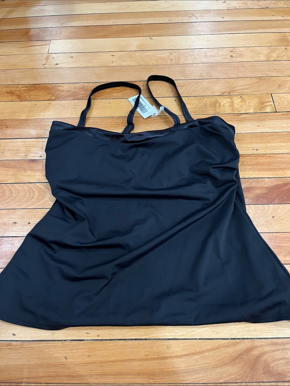 Pour Moi Black Tankini Top